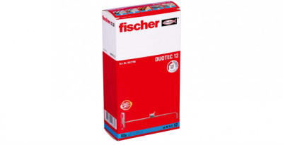 Set 10 Dibluri cu surub Fischer, DuoTec, 12 mm (15 32 ) - RESIGILAT foto