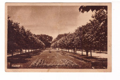 GALATI-GRADINA PUBLICA-CARTE POSTALA ANII 40 foto