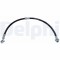 Furtun frana fata DELPHI, Nissan Qashqai / Qashqai +2 I, 2006-2014, partea dreapta, Fata; Axa fata dreapta; puntea fata