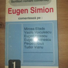 Eugen Simion comenteaza pe Mircea Eliade,Vasile Voiculescu