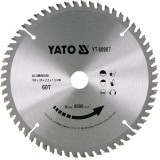 Yato YT-60907 - Panza fierastrau circular aluminiu 180x20x2.2 mm 60 dinti