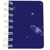 Cumpara ieftin Carnet cu Spira Cosmos 7 x 10 cm, 75 Foi Velina, Brand Soapta Stelelor, Coperta Lucioasa
