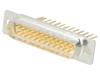Conector Deltron AG D-Sub 25 Pin Tata In Unghi THT Aurit DTS25PW3/2