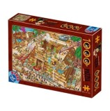 Cumpara ieftin Puzzle adulti D-Toys Cartoon Collection - Egyptian Pyramid, 1000 piese