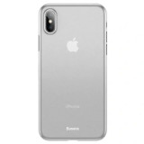 Cumpara ieftin Husa iPhone XS Baseus Wing Series Alba