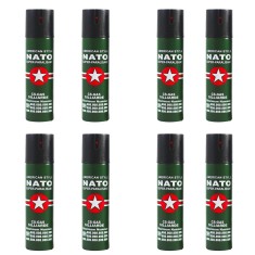 Set 8 sprayuri autoaparare NATO, propulsie jet, 60 ml