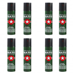 Set 8 sprayuri autoaparare NATO, propulsie jet, 60 ml