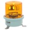 Semnalizator luminos rotativ ambră 24VDC IP66