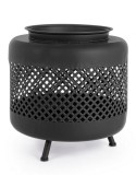 Cumpara ieftin Vatra de foc fier negru Efesto 50x51 cm
