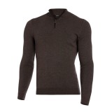 Pulover bărbați slim maro PL017