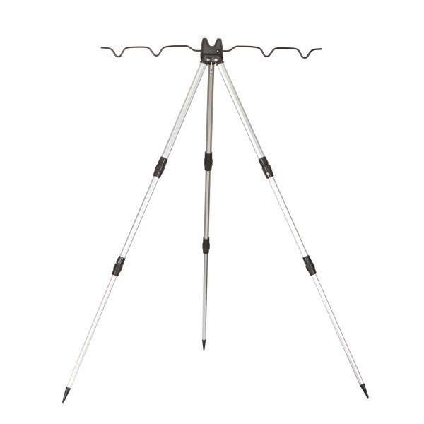 TRIPOD TELESCOPIC ALUMINIU ideal pescuitului pe rau