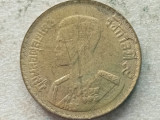 THAILANDA-50 SATANG 1957, Asia, Bronz-Aluminiu