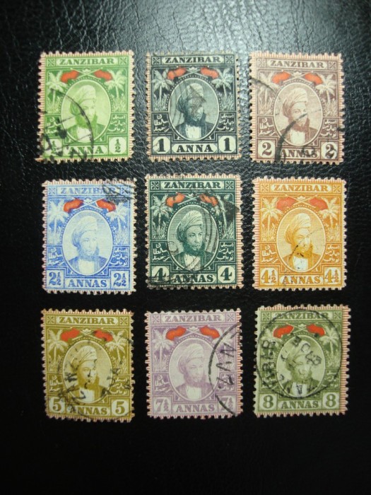 ZANZIBAR 1896/98