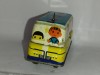 Bnk jc Romania - autobuz metalic pentru jucaria De la mare la MUnte - metaloglobus