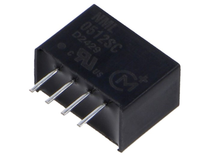 Convertor DC/DC 2W 12V, SIP