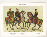 bnk cp Uniformele armatei romane la 1877 - vederi necirculate