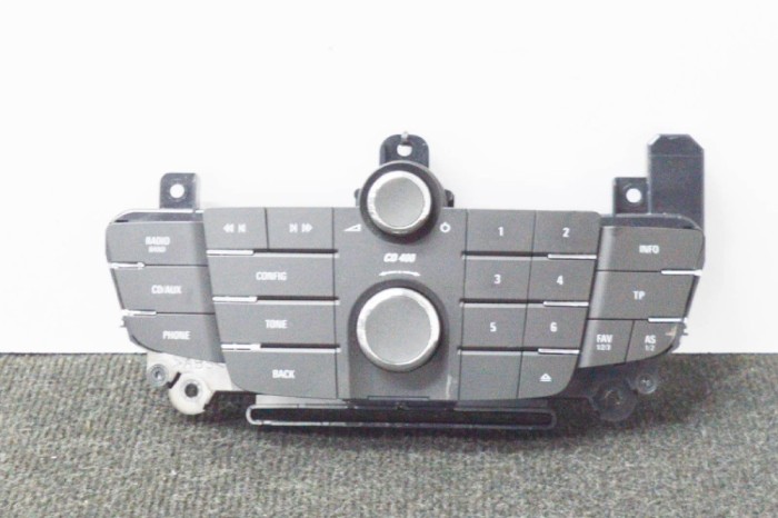 Buton player muzical OPEL INSIGNIA A G09 2010 OEM: 13321292 11452944