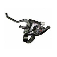 Maneta schimbator stanga Shimano Altus ASTEF51LSBL RevoShift, 3 viteze, cablu 1800 mm, negru Ultimate FactoryBikes foto