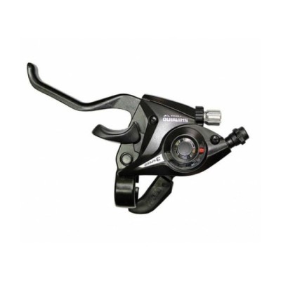 Maneta schimbator stanga Shimano Altus ASTEF51LSBL RevoShift, 3 viteze, cablu 1800 mm, negru Ultimate FactoryBikes foto
