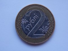 2 RUBLE 2009 BELARUS foto