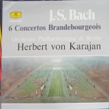 Disc vinil, LP. J.S. Bach: 6 Brandenburg Concertos. SET 2 DISCURI VINIL-J.S. Bach, Berlin Philharmonic Orch-242056, Deutsche Grammophon