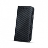 HUSA FLIP CARTE CARBON LG K3/K100 NEGRU