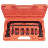 Presa Arcuri Supape Motor Quatros, 16-30mm, 5 Adaptoare, Universală Auto Moto, Trusă Specială
