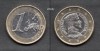 LETONIA 2016 1 euro, Europa