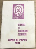 ACTE (4) Broșură Ritmuri și Dimensiuni Sucevene (1971), evaluare: stare bună cu ușoară uzură pe marginea st&acirc;ngă