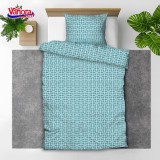 Set de pat single bumbac, 92 gsm, River, Vanora