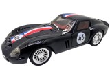 Macheta clasica de curse Ferrari Dino negru #46, replica metal scara 1:32 cu lumini, sunete si usi deschise