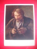 HOPCT 23750 UN TARAN- V TROPININ 1776-1857 --RUSIA--MUZEE - CP PICTURA --NECIRCULATA
