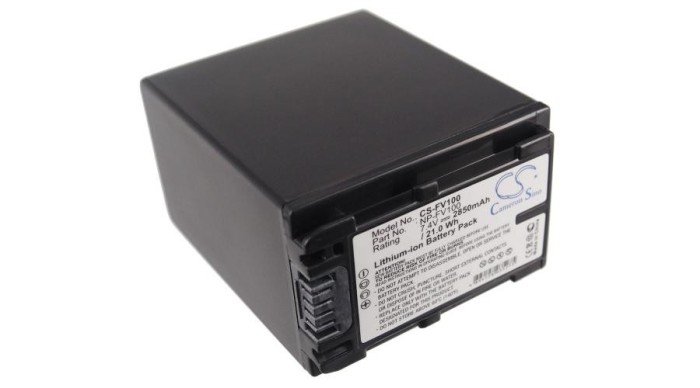 Cameron Sino 2850mAhSony HDR-TG1,HDR-TG3E,HDR-TG5,DSC-HX1,DSLR-A230,DSLR-A330,HDR-TG5/E,DCR-SR68,HDR-CX110,DCR-SR78 Baterie