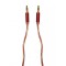 Cablu Audio Auxiliar Jack-Jack 3.5 mm , High Quality , Conectori Auriti , Rosu