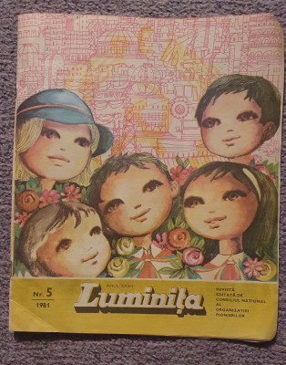 Revista Luminita nr 5 din 1981, 16 pagini foto