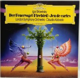 Igor Strawinsky . Claudio Abbado &lrm;&ndash; pasarea de Foc (Firebird) &middot; Jeu De Cartes NM / NM clasica moderna Deutsche Gr, Germania , 1975