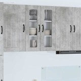 vidaXL Dulap suspendat de bucătărie Gri din beton 60 x 31 x 80 cm 885088