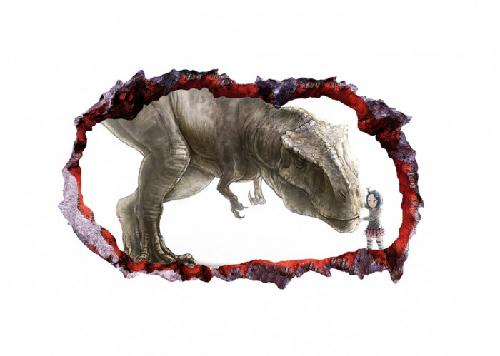 Sticker decorativ cu Dinozauri, 85 cm, 4255ST-1