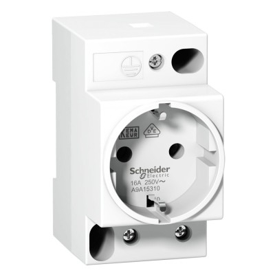 Priza modulara 2P+T Schneider Electric A9A15310, 10 / 16 A foto
