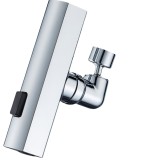 Extensie robinet rotativ universal, cupru, 360 grade, argintiu, Oem