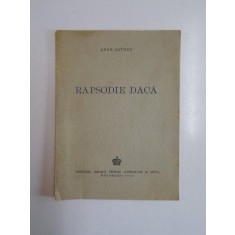 RAPSODIE DACA-ARON CODRUS BUCURESTI 1942