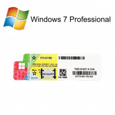 Licenta Microsoft Windows 7 PRO, OEM, 32/64 biti, 1 Utilizator foto