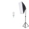 Softbox cu trepied reglabil 200 cm, bec 85W