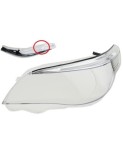 Sticla far stanga pentru BMW Seria 5 E60/E61 far Xenon cu adaptiv (2004-2007)