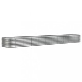 Cumpara ieftin Strat inaltat gradina 440x80x36 cm otel galvanizat