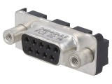 Conector D-Sub 9-PIN Mamă Montare Panou