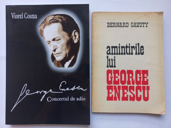 GEORGE ENESCU. CONCERTUL DE ADIO- VIIREL COSMA + AMINTIRILE LUI GEORGE ENESCU