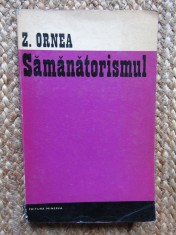 Samanatorismul - Z. Ornea foto