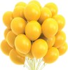 Set 10 Baloane Latex Galbene, 30cm, Ropet - Aniversare, Nunta, Botez, Petrecere Copii. Baloane Decor, Heliu/Aer, Biodegradabile