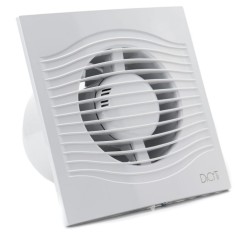 Ventilator baie SLIM 6C MR, Super Silent, Garantie 5 ani, Clapeta antiretur, Motor Long Life 40000h, Debit 250mc/h, &Oslash;150mm